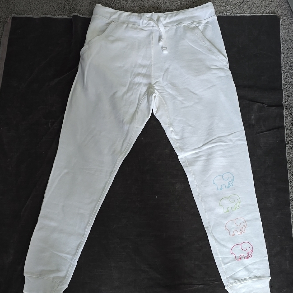COPY - NWOT IVORY ELLA Ombre Gingham Unisex Fleece XL Sweatpants From Ivory Ella